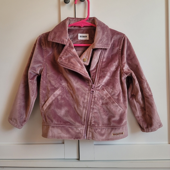 Velvet toddler jacket - Picture 1 of 5